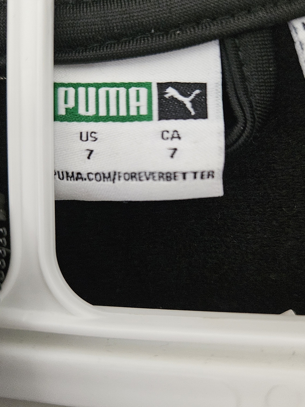 Puma Black Track Jacket and Pants Set with White Logo - Picture 4 of 10